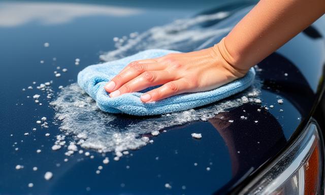 Lavage professionnel à la main avec technique des deux seaux